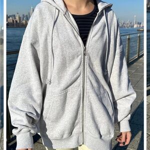 John Galt Brandy Melville Christy full zip hoodie
